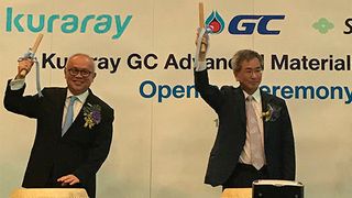 Kuraray, GC, and Sumitomo Corporation held opening ceremony for a joint venture company in Thailand. (Kuraray)