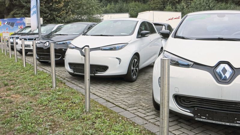 Die Restwerte sinken – vor allem bei  gebrauchten Elektroautos.(Bild:  Schreiner – VCG)