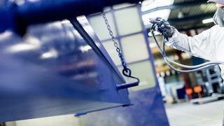 lackieren (Kinkele GmbH & Co. KG - Ihr Auftragsfertiger für den Maschinenbau)