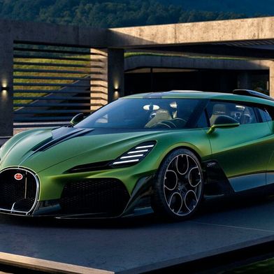 Einzigartig: Dieses Modell hat Bugatti als aboslutes Einzelstück angefertigt. (Bild: Bugatti)