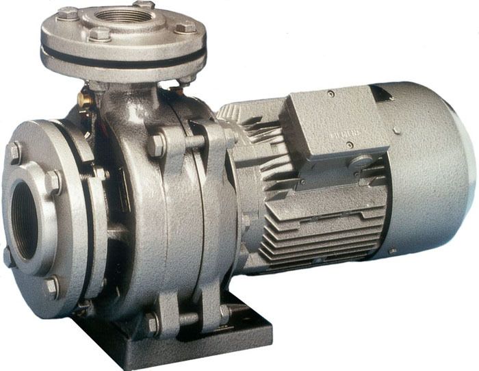 Edur-Pumpenfabrik Umwälzpumpe früher   Es handelt sich bei der NUB um eine universelle einstufige Umwälzpumpe in kompakter Bloc-Bauform für den Einsatz in Wasserversorgung, Kühl- und Kältetechnik, Klimatechnik, Filtration, Schiffbau etc... (Quelle: Edur-Pumpenfabrik)