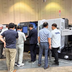 Impressionen von der 14. DN Solutions International Machine Tool Fair (DIMF).(Bild:  VCG)
