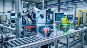 Automatisierte Prüfsysteme erkennen Fehler frühzeitig. Präventive Maschinensicherheit kann dazu beitragen, Produktionsabläufe zu stabilisieren. (Bild: © Rafli/stock.adobe.com - generiert mit KI)