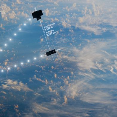 The PRELUDE mission demonstrates Europe’s commitment to safe, sustainable and responsible space operations through advanced in-orbit cooperation and innovation. (Image:ClearSpace)