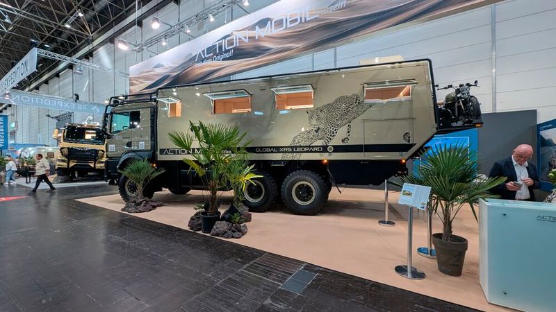 Einige Expeditionsfahrzeuge, wie der Leopard von Global Action Mobil, sind nicht nur geländegängig, sondern auch luxuriös.  (Bild: Mauritz – VCG)
