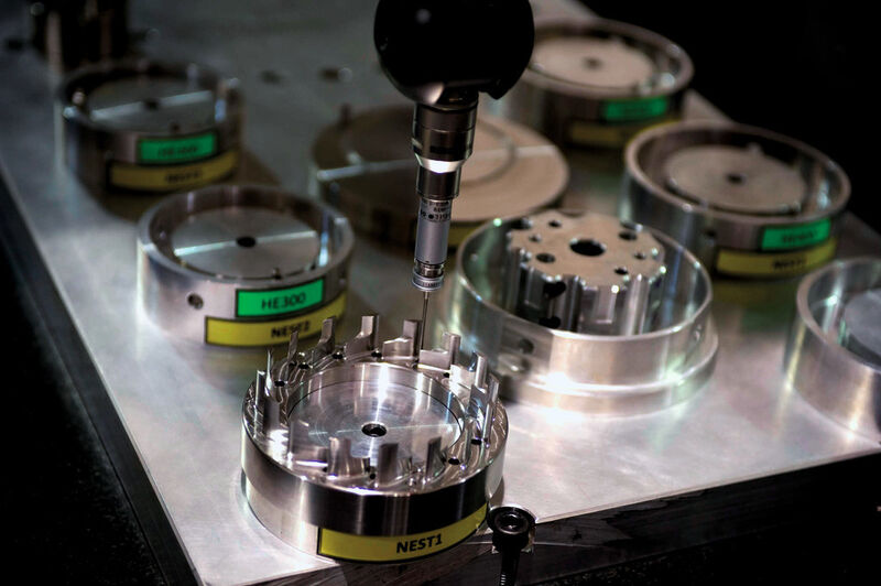 Des pièces de précision essentiellement destinées à des turbosystèmes. (Image: Haas Automation CNC)
