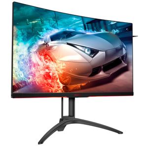 Das VA-Panel mit 1800R-Krümmung liefert die QHD-Auflösung mit 2.560 x 1.440 Pixel.