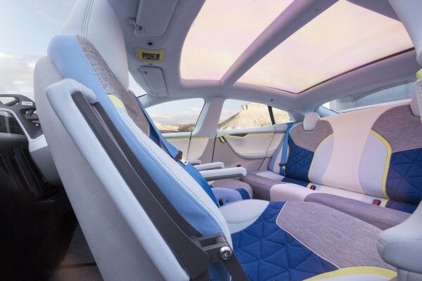 Mit dem vollelektrisch angetriebenen Konzeptfahrzeug „XchangE“ zeigt die Schweizer Ideenschmiede Rinspeed auf dem Genfer Auto-Salon die Zukunft des autonomen Fahrens.  (Rinspeed)