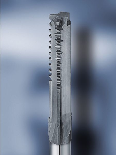 Bild 5: Geschliffene Kontur eines Profilwerkzeugs. (Bild: Paul)