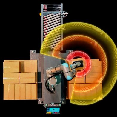 Mithilfe von Sonair hat Berobox seine Palettierlösung kontinuierlich weiterentwickelt, um die Einrichtung, Bedienung und tägliche Arbeit damit zu vereinfachen. (Bild: Berobox)