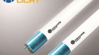 LED-Glasröhren mit Leistungen von 18 und 22 Watt in kaltweiß und warmweiß. (Bild: Antaris)