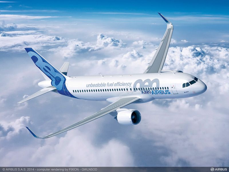 A320neo: Das neue Kurz- und Mittelstreckenflugzeug von Airbus. (Bild: Airbus)