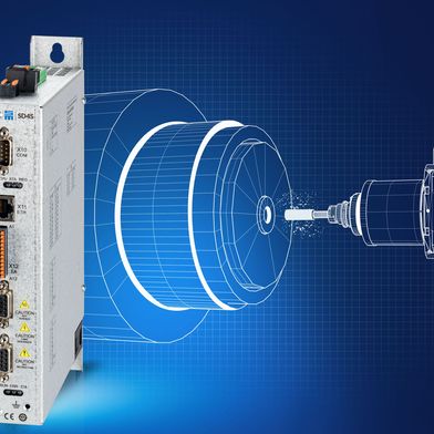 Ihre hohe Effizienz und das breite Leistungsspektrum prädestinieren die SD4S-Serie für den Einsatz in Werkzeugmaschinen, Dentalfräsmaschinen sowie in Anlagen zur Feinstbearbeitung. Auch Wafer-Dicing-Maschinen in der Halbleiterfertigung, Turbokompressoren oder hochdynamische Servo-Anwendungen zählen zu den bevorzugten Einsatzbereichen. (Bild: Sieb & Meyer)