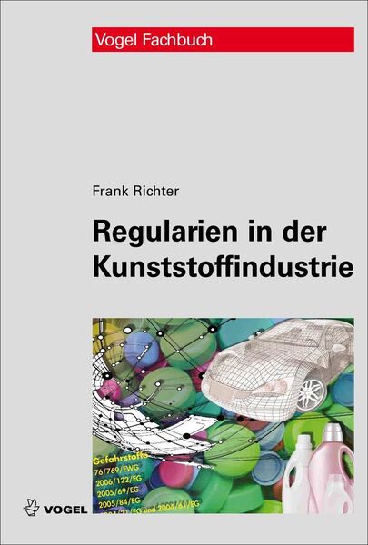 Frank Richter: Regularien in der Kunststoffindustrie, Vogel Buchverlag 2012, 144 Seiten, ISBN 978-3-8343-3260-8, 20 Euro. (Vogel Buchverlag Würzburg)