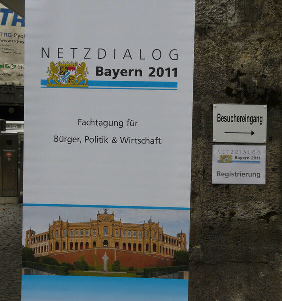 Im bayerischen Landtag fand der Netzdialog Bayern statt (Fotos: vio) (Archiv: Vogel Business Media)