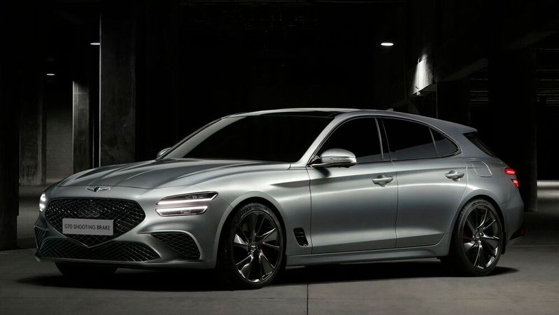 Für den Kombi-Kontinent Europa bringt Genesis den G70 als Shooting Brake.(Bild:  Genesis)