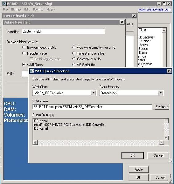 Abbildung 3: Felder können benutzerdefiniert erstellt werden, wie am Beispiel des IDE-Controllers zu erkennen ist. Den Identifier „Custom Field“ würde man anschließend „IDE-Controller“ oder ähnlich benennen. (Archiv: Vogel Business Media)
