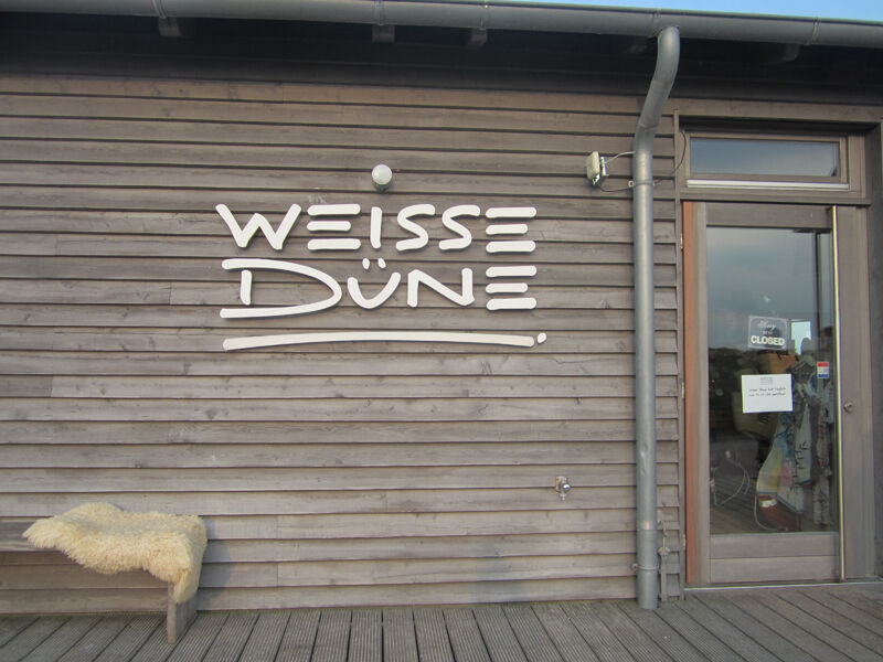 Die Weisse Düne auf Norderney - hier beginnt unser erster gemeinsamer Abend (IT-BUSINESS)