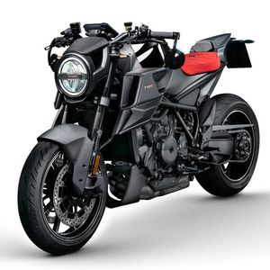 Man muss schon genau hinschauen, um die KTM Super Duke in dem Brabus-Umbau auszumachen.(Brabus)
