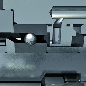 Bild 1: Robuste Lager wurden noch vor Jahrzehnten mit der Fettpresse nachgeschmiert, Präzisionslager allerdings nicht.