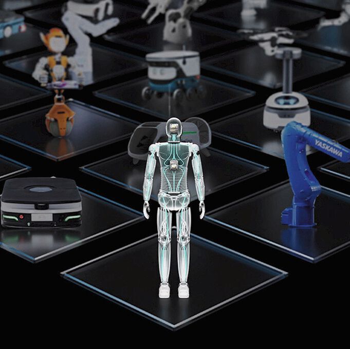 Humanodie Roboter lernen schneller durch Simulation und Informationen aus der realen Welt. Das Projekt Groot von Nvidia nutzt den SoC Jetson Thor.