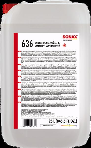 Die „Sonax Profiline Wintertrockenwäsche“ wird im 25-Liter-Kanister angeboten. (Bild: Sonax)