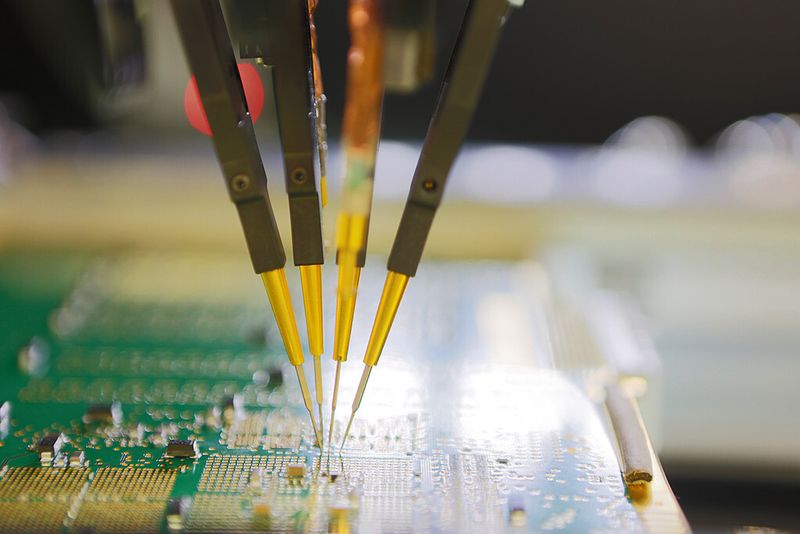Nicht nur die Miniaturisierung der Elektronikfertigung ist eine Herausforderung, sondern auch die Bereitstellung der entsprechenden Prüfgeräte und -verfahren. (Bild: Cicor)