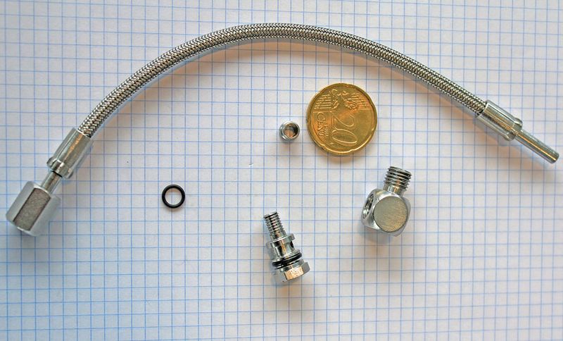 Ces conduites en acier inoxydable tressé pour la haute pression 