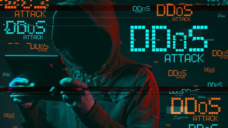 Netscout registrierte über acht Millionen DDoS-Angriffe im zweiten Halbjahr 2025. Angreifer koordinieren Multi-Vektor-Attacken zunehmend automatisiert und KI-gesteuert mit Dark LLMs.(Bild: ©  Bits and Splits - stock.adobe.com)