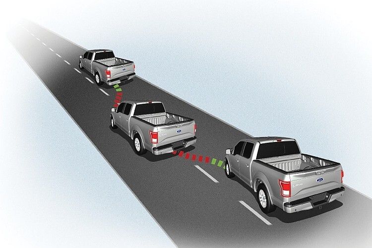 Der Fahrspurhalte-Assistent dürfte auf den langen Highways eine echte Hilfe sein. (Foto: Ford)