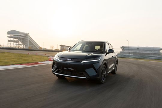 Der BYD Atto 2 hat eine in die Karosseriestruktur integrierte Eisenphosphat-Batterie („Cell-to-Body“).(Bild:  BYD)