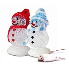Die USB-Schneemänner von www.megagadgets versetzen für 6,99 Euro jedes Büro in Winterstimmung. (Bild: www.megagadgets.de)