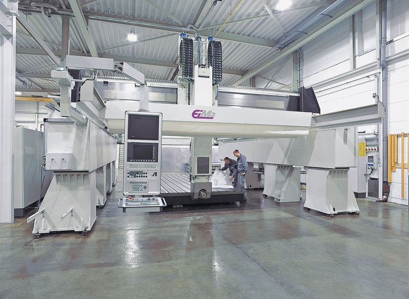 Endmontage der Gamma XL von Eima Maschinenbau. Der Maschinenbauer und Teilnehmer des Workshops zu frugalen Produkten ist Experte auf dem Gebiet der High-End-Maschinen. (Eima Maschinenbau)