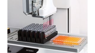 Der Pipettierroboter von integra erleichtert die HLA-Typisierung in Diagnostiklaboren. (Integra Biosciences)
