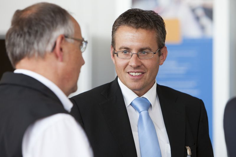 Das Swissmem Symposium bietet eine gute Gelegenheit neue Kontakte zu knüpfen und bestehende zu pflegen. (Bild: Swissmem)