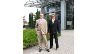 Die beiden Gründer und Geschäftsführer der NIR-Online GmbH: Tomas Qvarfort (links) und Thomas Schneider (rechts). (Bild: NIR-Online)