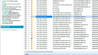Die neue Version von Oxygen Forensic Detective kann Browser-Informationen wie Websuchen, Account-Daten, Kontakte, Nachrichten, Geokoordinaten oder E-Mails aus Webmail-Oberflächen auslesen. (Oxygen Forensics)