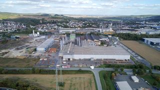 Luftbild von Buderus Edelstahl in Wetzlar. (Bild: Buderus)