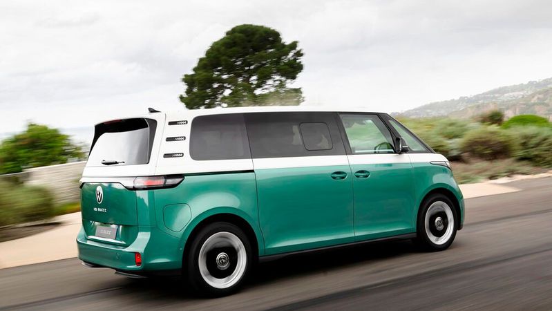 Der ID Buzz hat in der Langversion sieben Sitzplätze.(Bild:  VW)