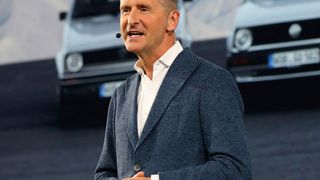 Die Autohersteller wünschten sich angesichts der Folgen der Pandemie Unterstützung aus der Politik, bekräftigte VW-Chef Herbert Diess. (Bild: Volkswagen)