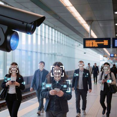 Bahnhöfe und andere öffentliche Orte sicherer machen – das ist ein Ziel von Videoüberwachung. (Bild: © ChaoticDesignStudio – stock.adobe.com)