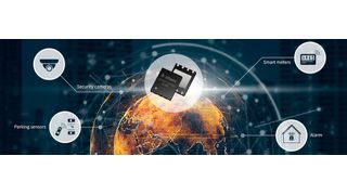 Eins für Alle: Embedded Subscriber Identity Modules, kurz eSIM, lassen sich jederzeit per Over-the-Air-Update mit den Kennungen unterschiedlicher Mobilfunk-Provider aktualisieren. (Bild: Infineon Technologies)