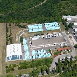Dow styrofoam plant at Balatonfuzfo, Hungary. The company announced plans to shut down several styrofoam production sites in Europe and South America. 