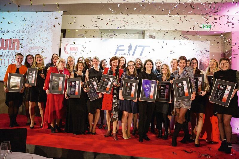 Die glücklichen Gewinner der WIN-Awards (Vogel IT-Medien)