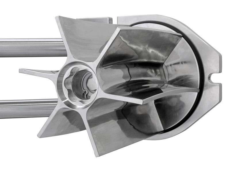 Zellenraddosierer ProFi-Valve von Frewitt verhindert das Verstopfen des Mühleneinlaufs. (Bild: Frewitt)