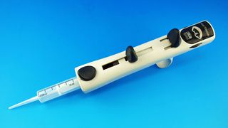 Handdispenser Assi-Stepper (Bild: Glaswarenfabrik Karl Hecht)