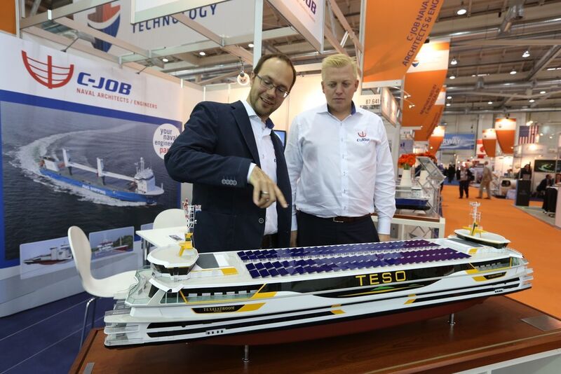 Impressionen von der SMM 2014: 50.000 Fachbesucher lockte die maritime Wirtschaft vom 9. bis 12. September 2014 nach Hamburg. (HMC/Stephan Wallocha)