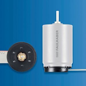 Integriert in die edelmetallkommutierten DC-Kleinstmotoren der Serie SR verlängern die Encoder den Motor um 1,4 mm. 
