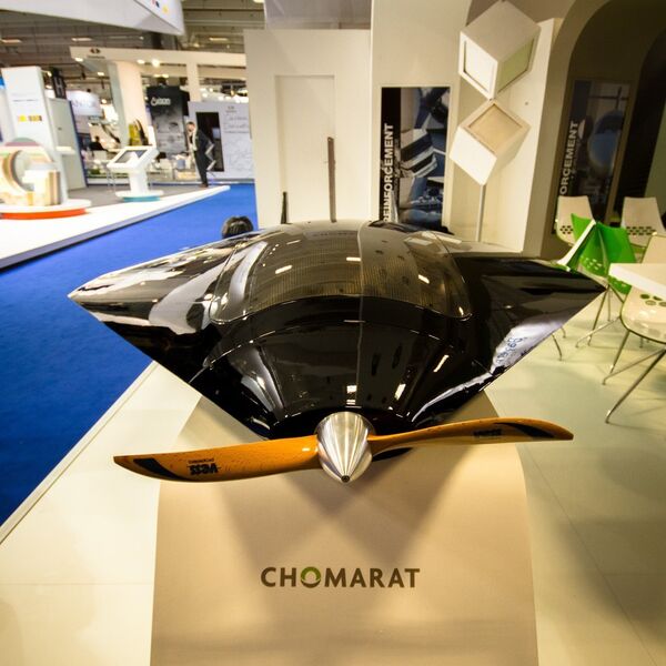 KITTYHAWK, nouveau concept de drone entièrement composite. (Image: Chomarat)