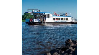 UFZ-Forschungsschiff Albis ( André Künzelmann / UFZ )